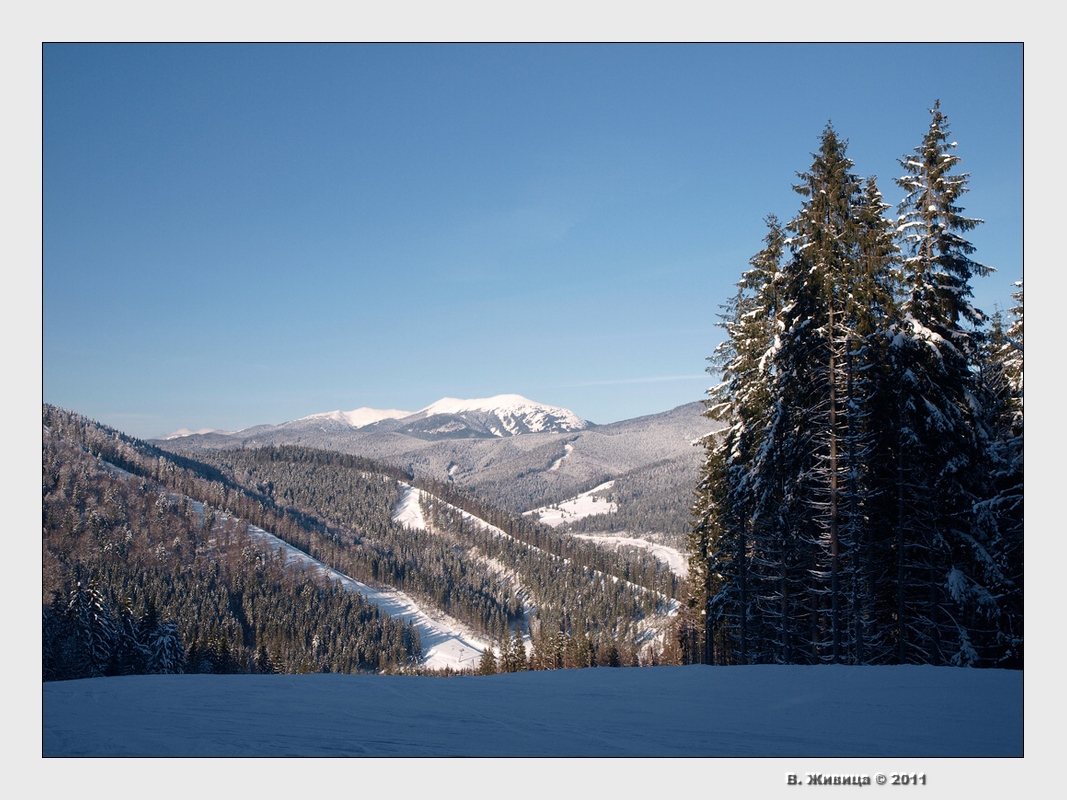 фото "Буковель 8" метки: пейзаж, горы, зима