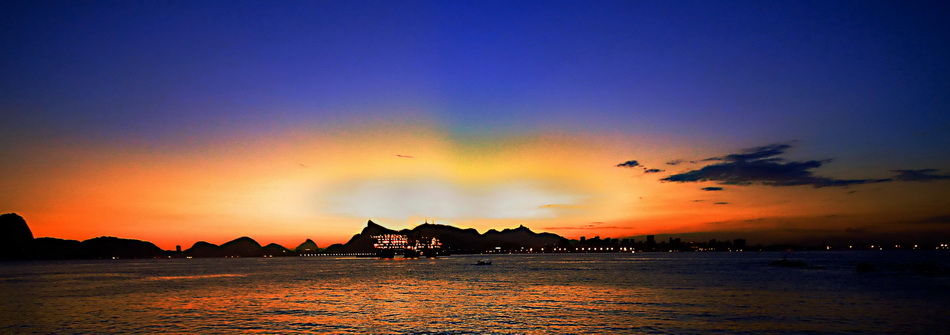 photo "Rio de janeiro - Brasil" tags: landscape, night