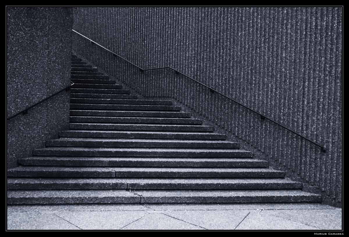 photo "steps" tags: black&white, 