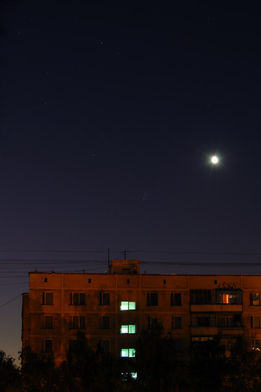 фото "Московские звёзды" метки: пейзаж, ночь