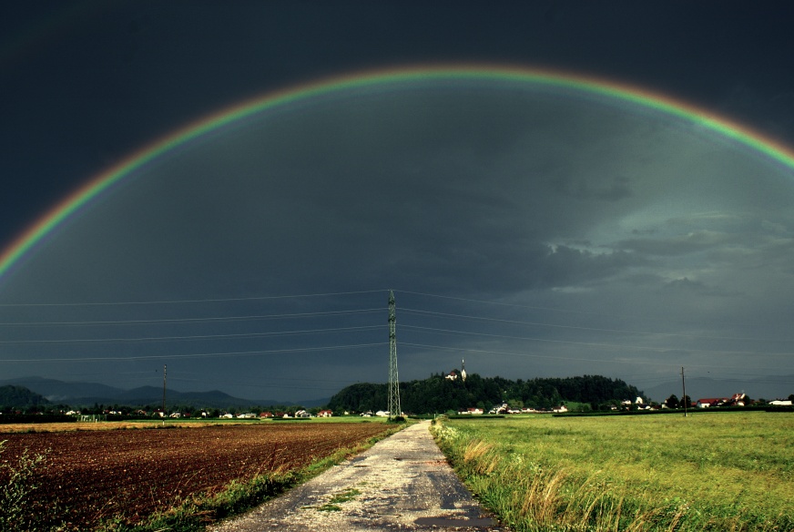 photo "Rainbow" tags: landscape, architecture, 