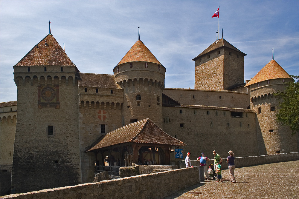 photo "Chillon Castle" tags: architecture, travel, landscape, Europe