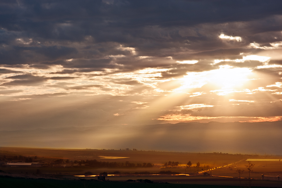 фото "gold morning" метки: пейзаж, закат