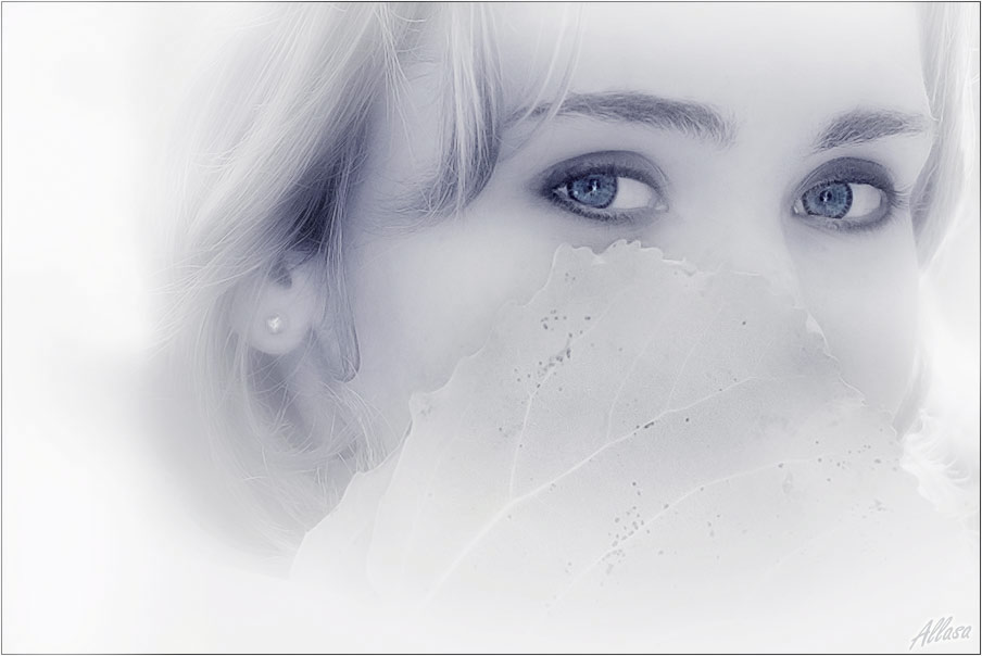 фото "Глаза умеют говорить.." метки: портрет, digital art, женщина