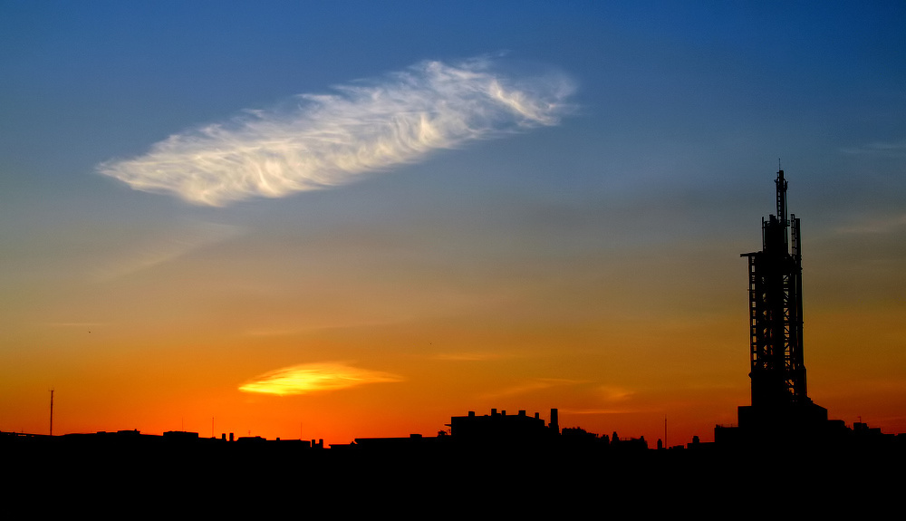 фото ""Sunset in Lisbon..."" метки: пейзаж, закат