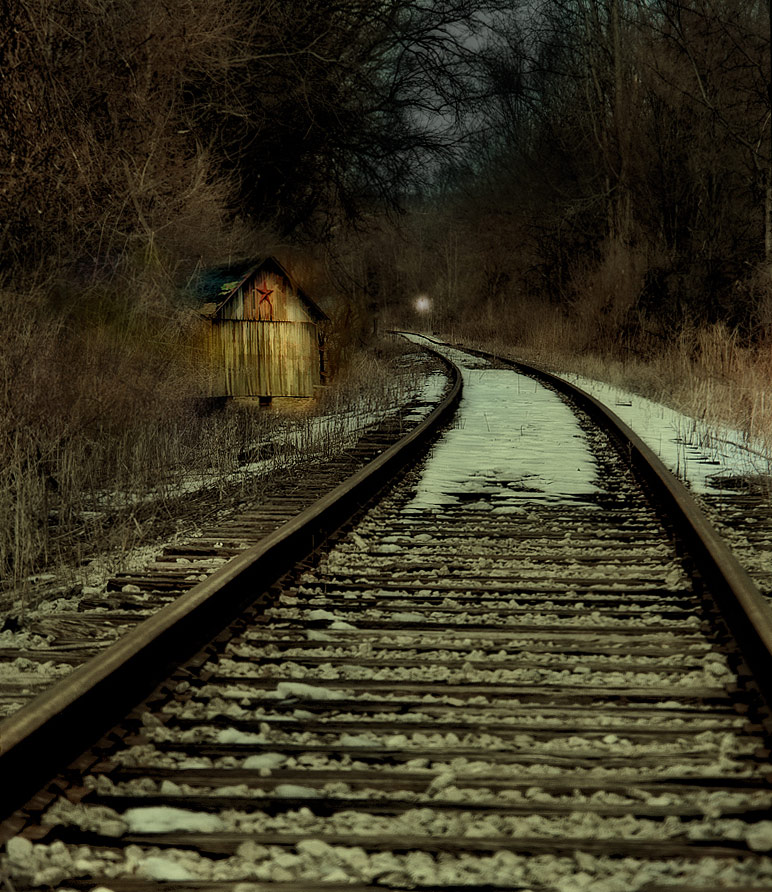 photo "Slow Tain Coming" tags: digital art, 