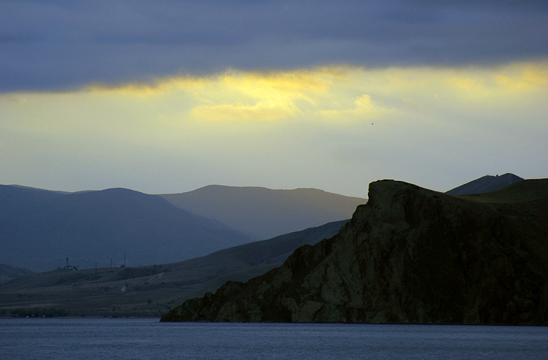 photo "***" tags: landscape, mountains, sunset