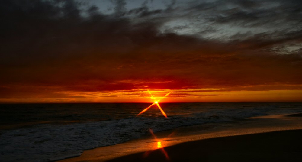 photo "Two fallen stars" tags: landscape, sunset