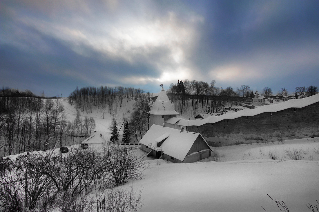 photo "Winter silence." tags: landscape, architecture, winter