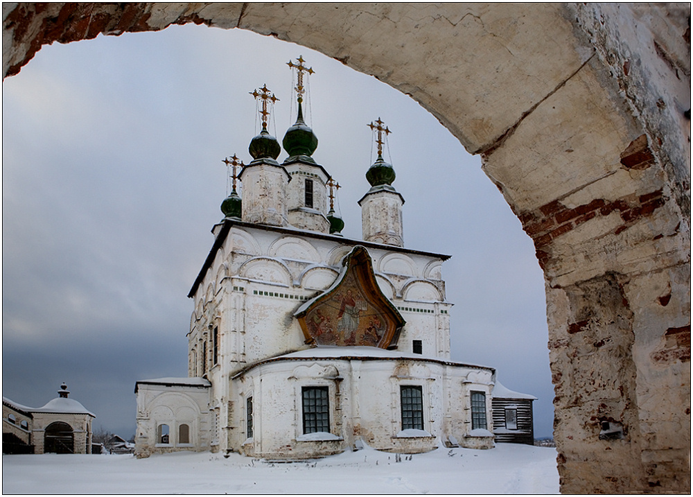 фото "Храм Дмитрия Солунского" метки: архитектура, пейзаж, зима