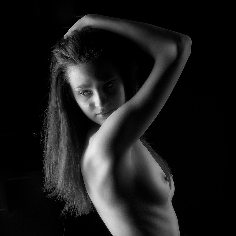 photo "***" tags: nude, black&white, 