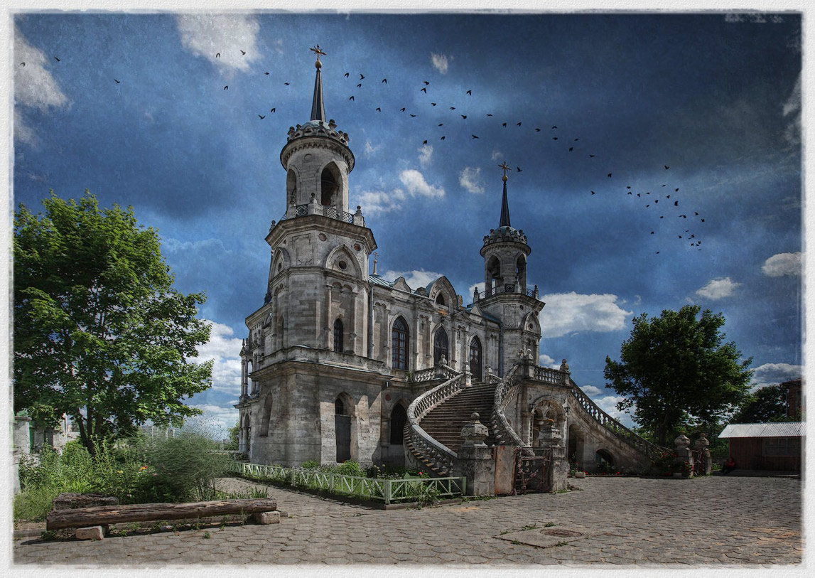 photo "The Church of Our Lady" tags: architecture, digital art, landscape, 