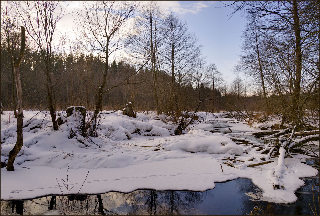 фото "Пробуждение" метки: пейзаж, вода, зима