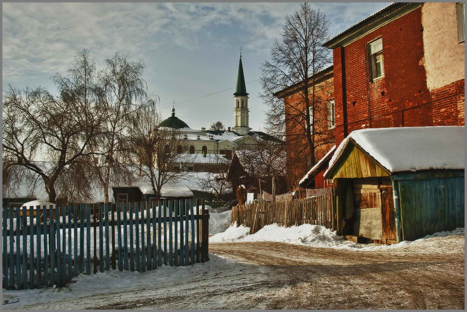 фото "Уфимские дворики..." метки: пейзаж, весна