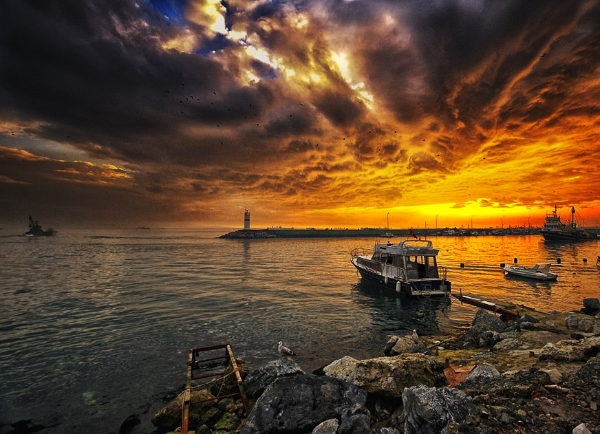 photo "the kumkapı times" tags: landscape, sunset