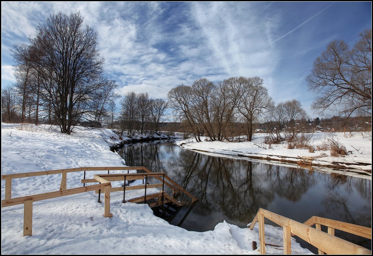 photo "Winter swimming" tags: landscape, panoramic, winter