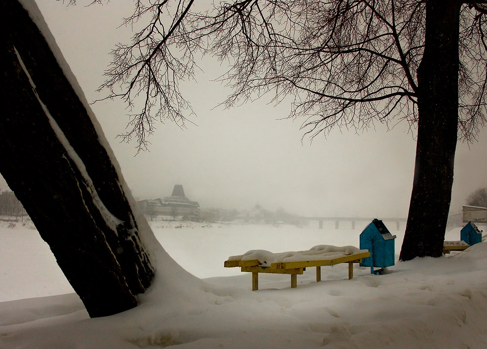 photo "Waiting." tags: landscape, winter, фотопоэзия