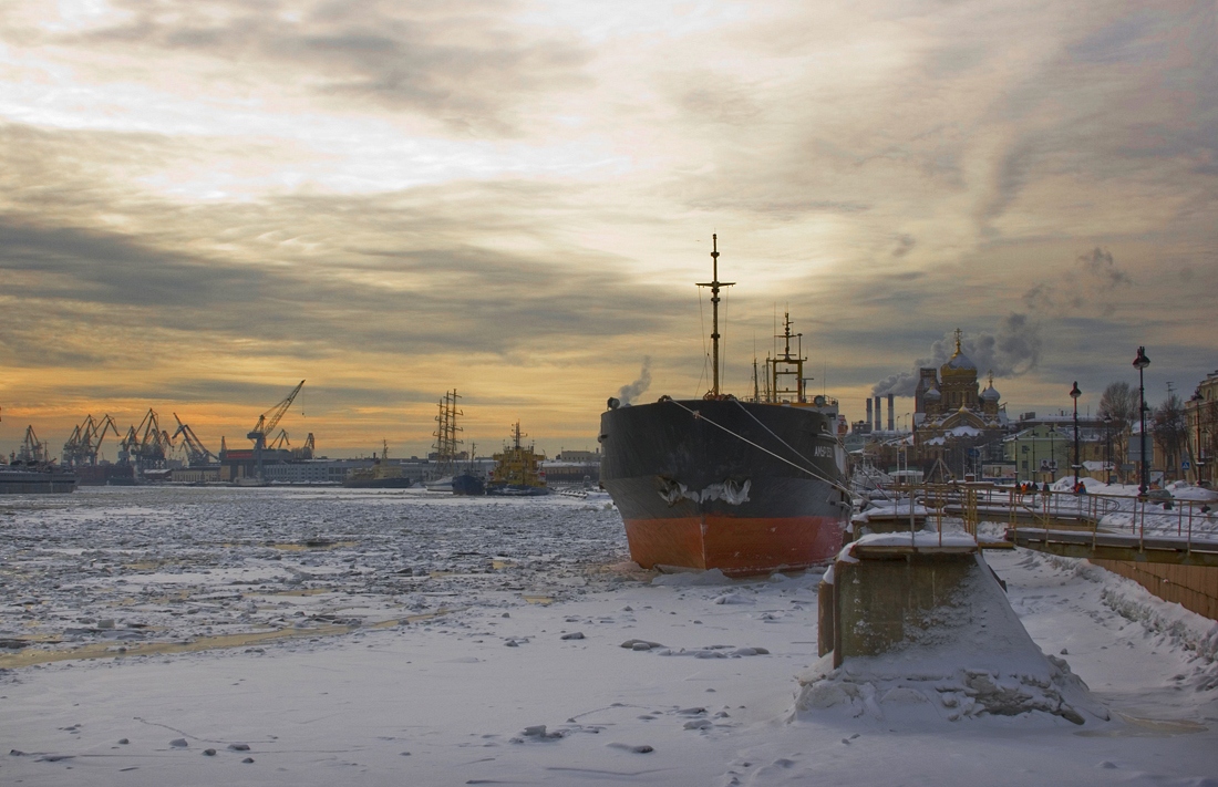 photo "Frosty day" tags: city, landscape, winter