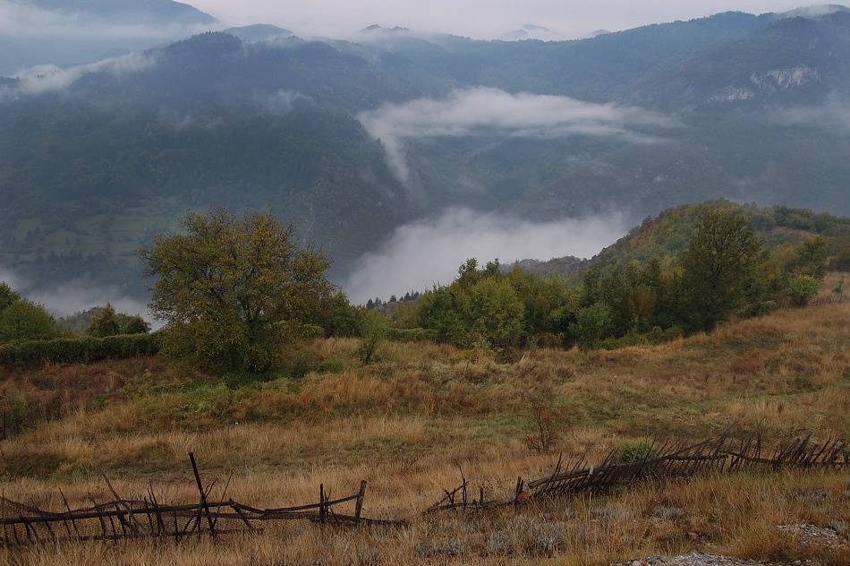 фото "Outumn fog" метки: пейзаж, горы, осень