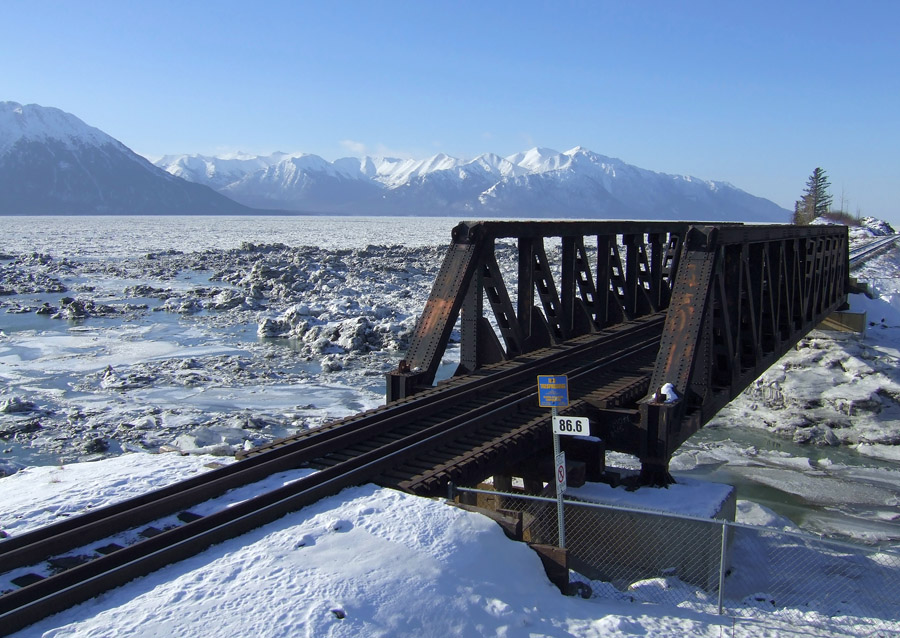 photo "Железнодорожный мост" tags: architecture, travel, landscape, North America