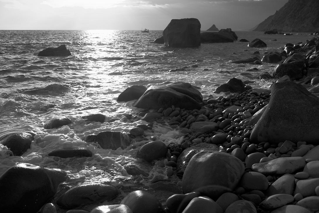 photo "Evening over the sea" tags: landscape, water