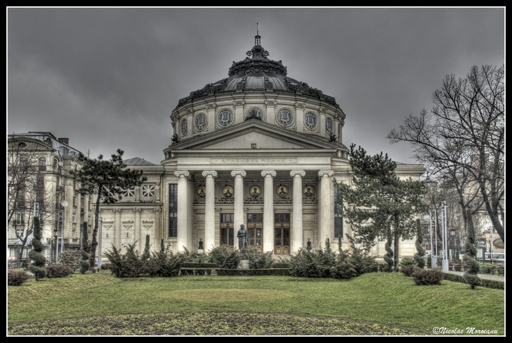 photo "Romanian Athenaeum 4" tags: architecture, landscape, 