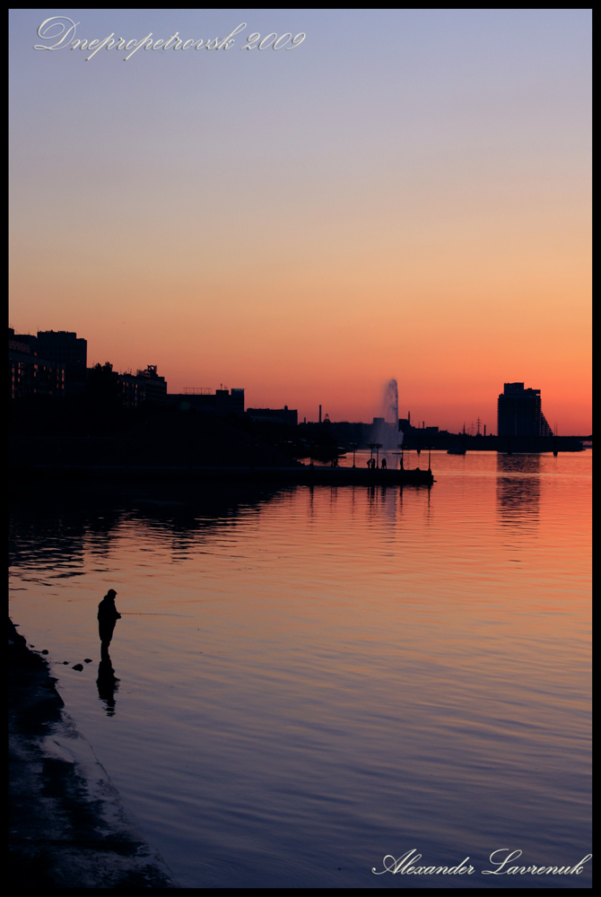 photo "***" tags: landscape, city, sunset