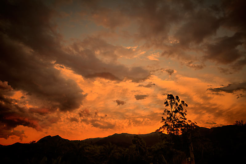 фото "Red sky" метки: пейзаж, закат