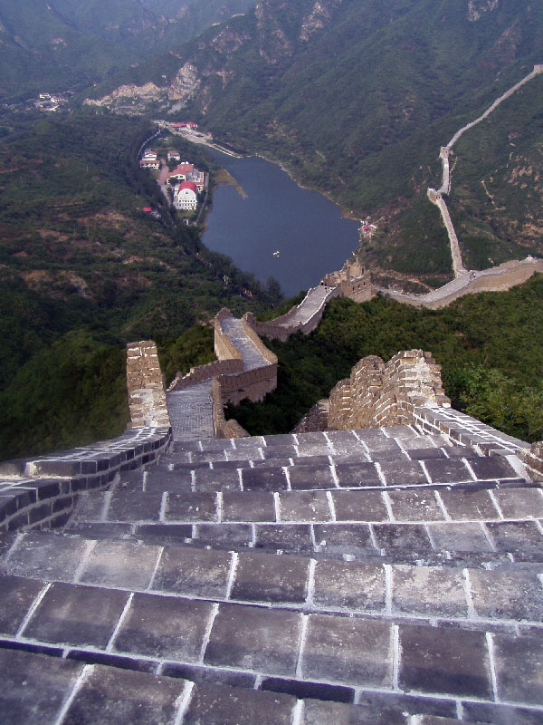 фото "Китайская стена - Пекин" метки: пейзаж, путешествия, Азия, горы