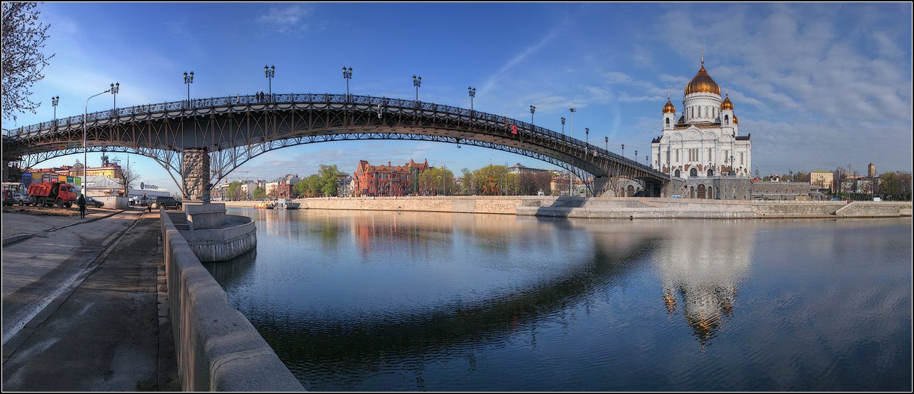 photo "Spring in Moscow" tags: architecture, panoramic, landscape, 