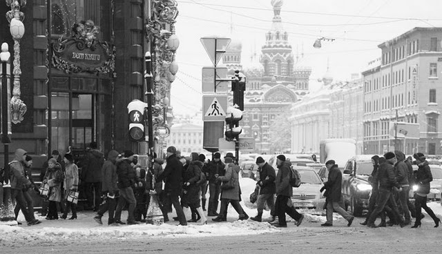 фото "Лета не будет" метки: город, черно-белые, 