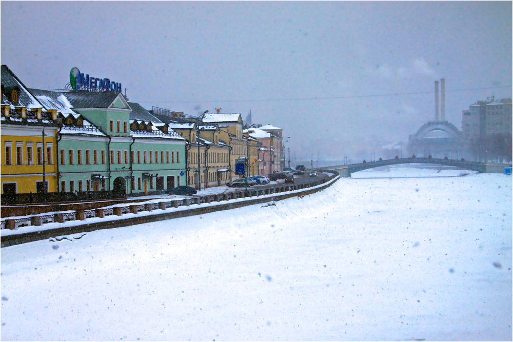 фото "Московская пурга" метки: город, панорама, 
