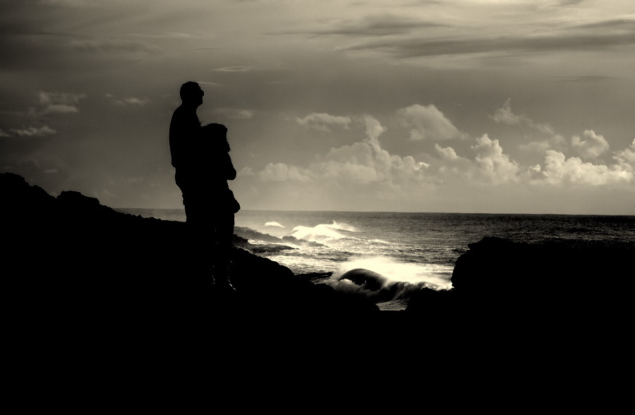 photo ""Love and... Sea..."" tags: portrait, 