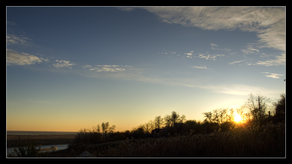 photo "Безмятежность II (закат)" tags: landscape, sunset, water