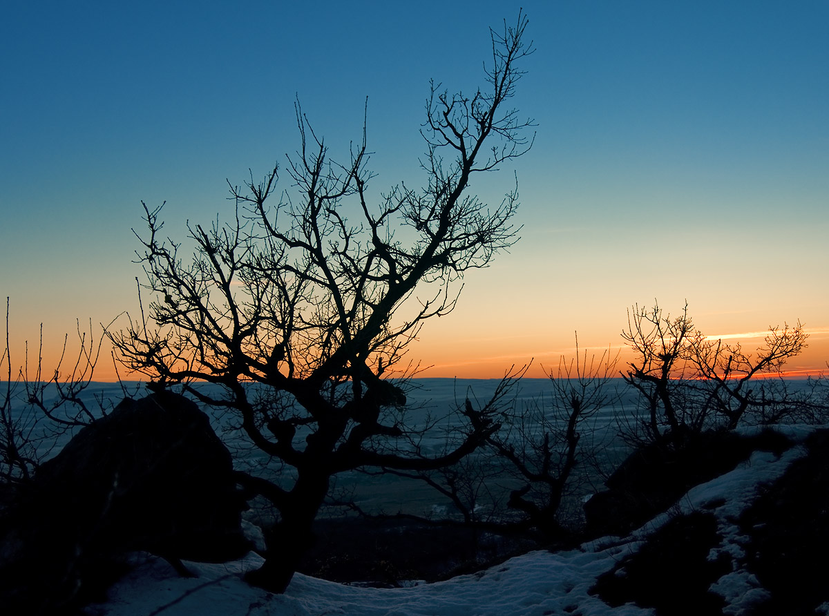 фото "Холодный закат" метки: пейзаж, закат