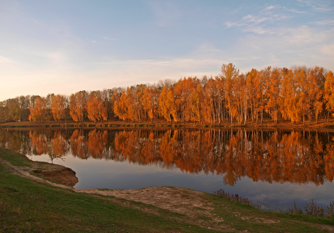 фото "Осенняя закатная" метки: пейзаж, осень