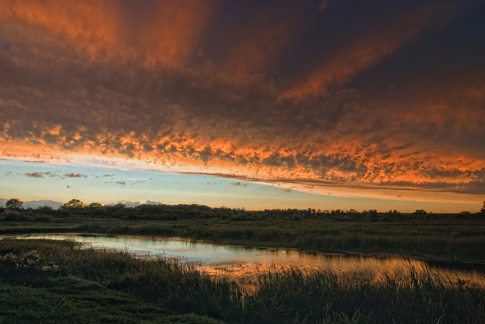 photo "***" tags: landscape, summer, sunset