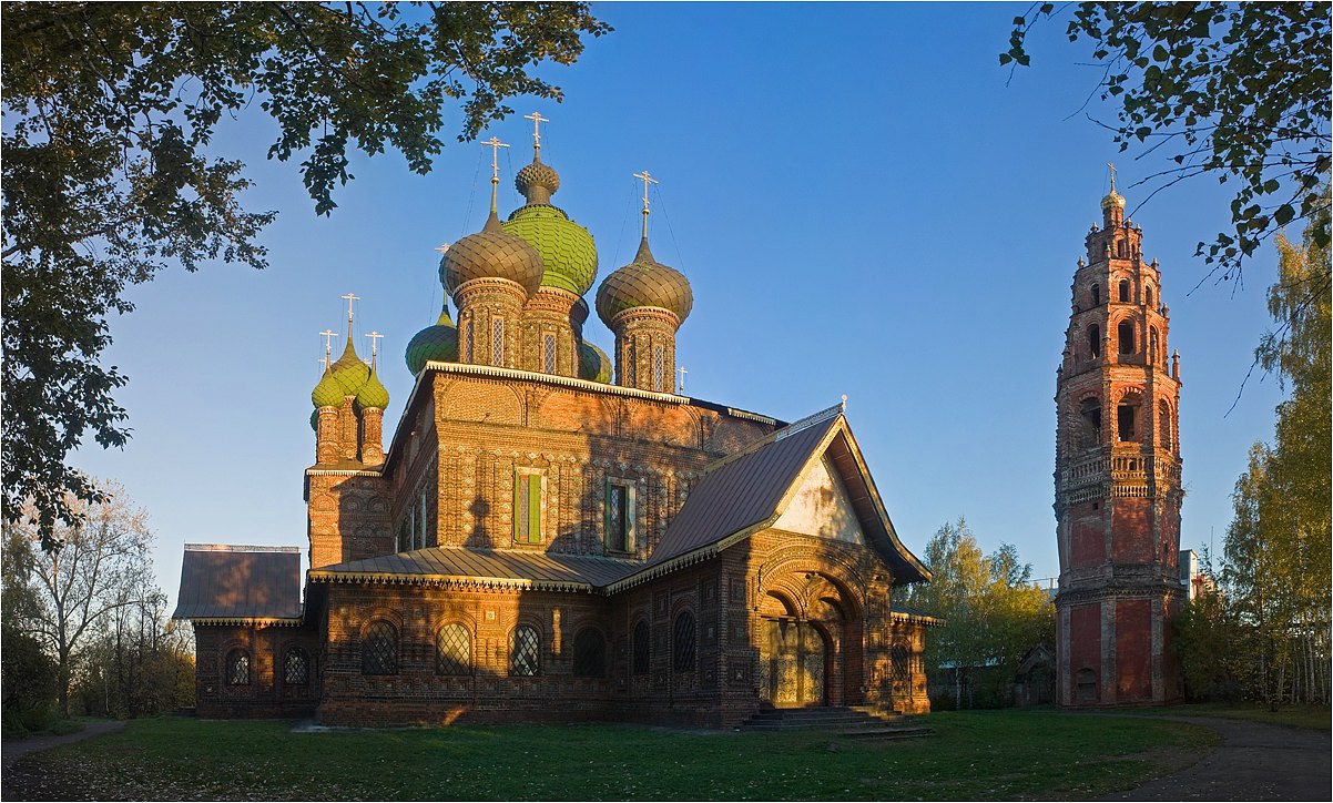 photo "***" tags: architecture, panoramic, landscape, Yaroslavl, temple