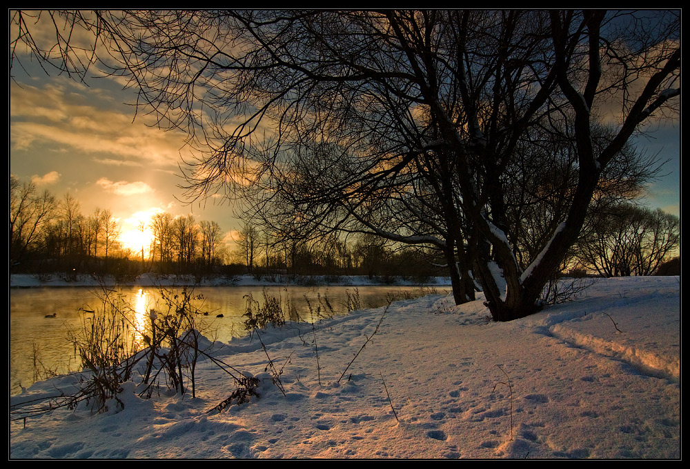 фото "***" метки: пейзаж, вода, зима