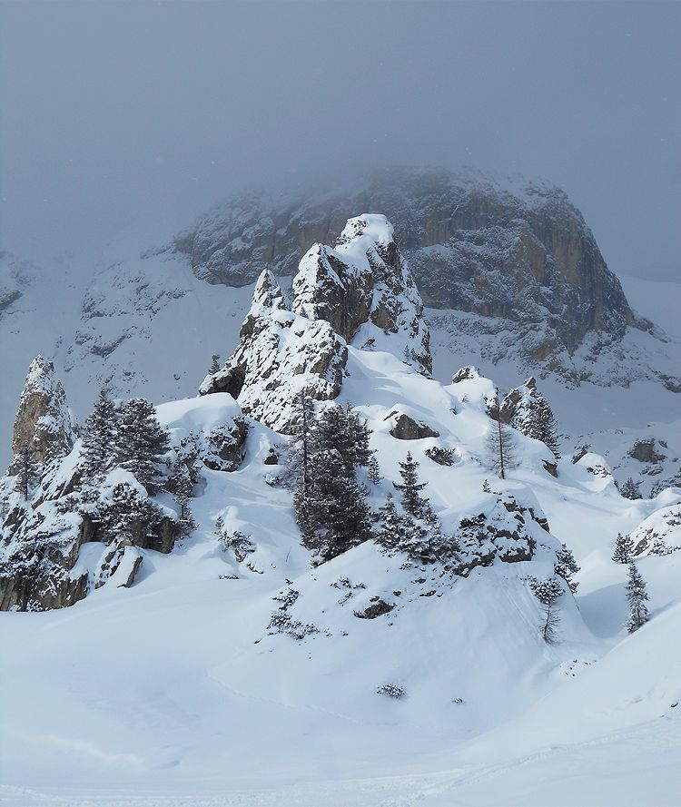 photo "Alpine sketches" tags: landscape, travel, Europe, mountains, snow, winter