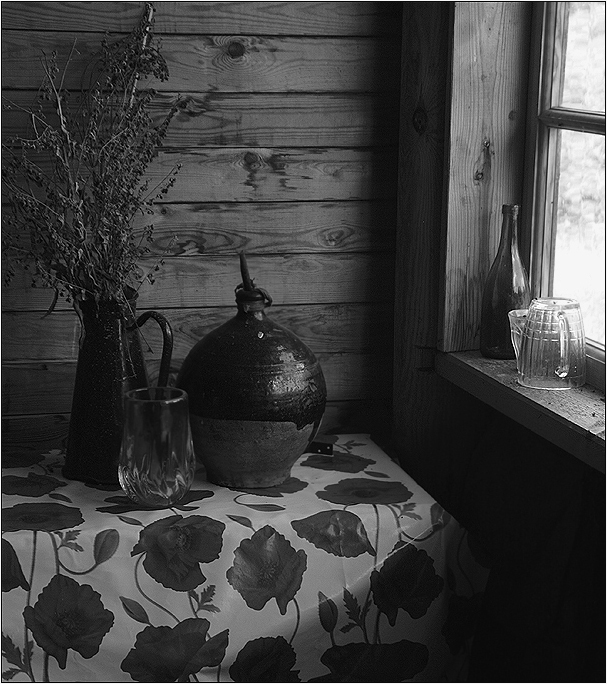 photo "In the rustic house" tags: still life, black&white, 