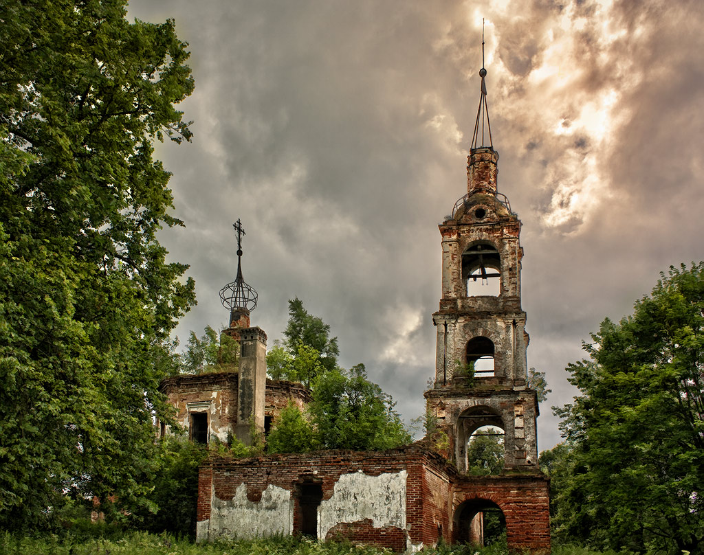 фото "Край ты мой заброшенный..." метки: пейзаж, архитектура, 