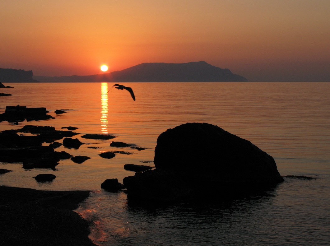 фото "Восход на море." метки: пейзаж, вода