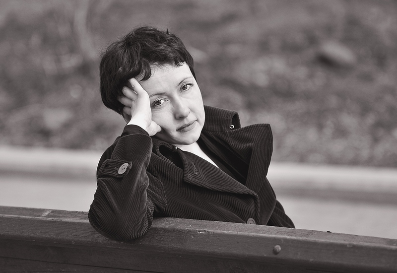 photo "***" tags: portrait, black&white, woman