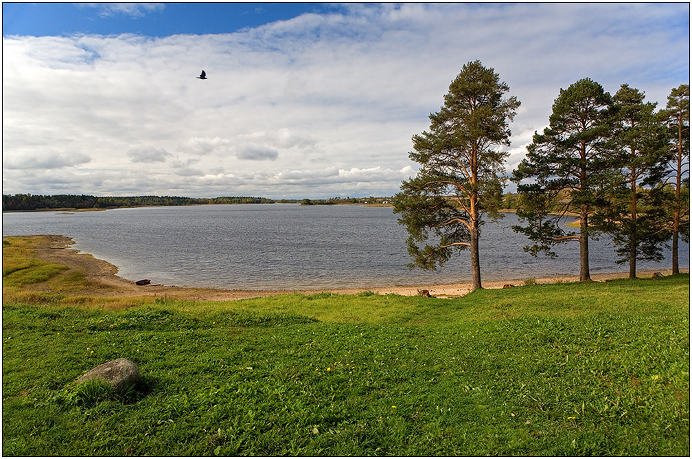 photo "Borodavskoye's lake" tags: landscape, clouds, water
