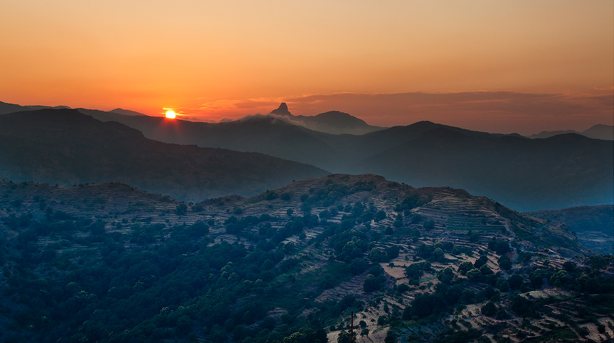 photo "Sunset, close to Taormina" tags: landscape, travel, Europe