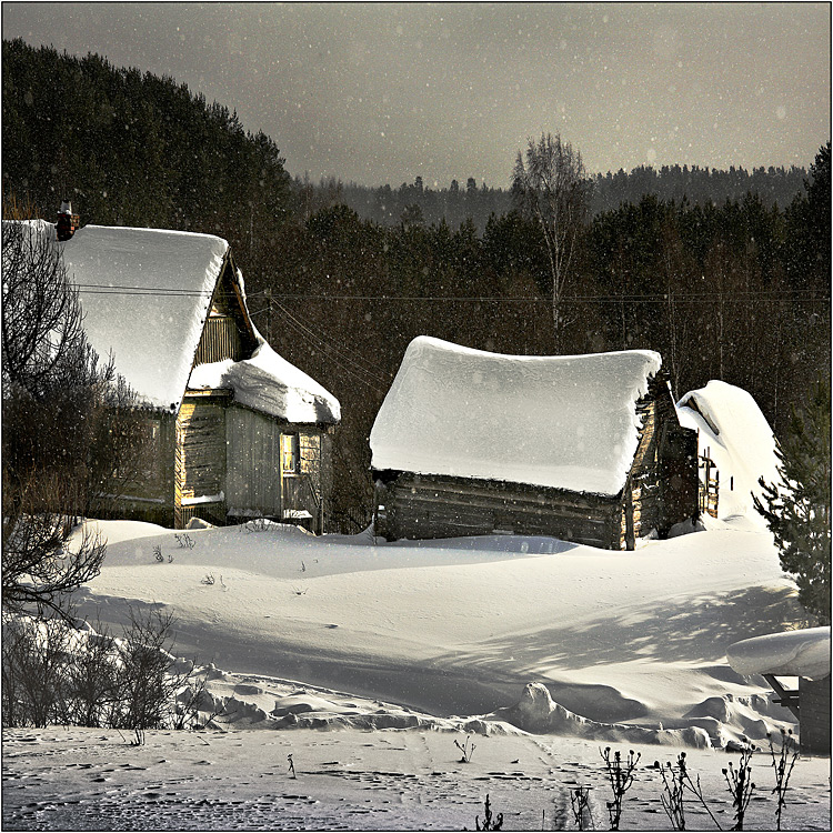 фото "вид 1" метки: пейзаж, зима