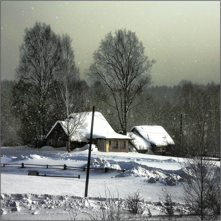 фото "вид 2" метки: пейзаж, зима
