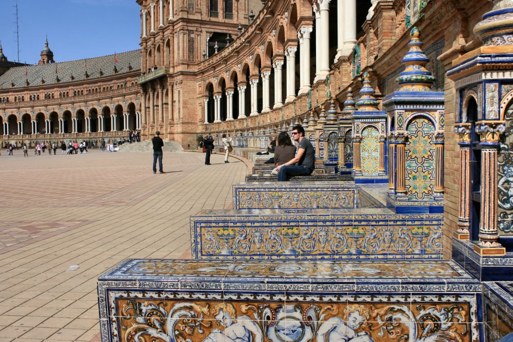 photo "Plaza de España" tags: travel, architecture, landscape, Europe