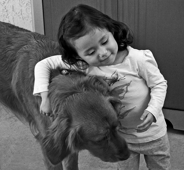 photo "Kodak Moment" tags: portrait, nature, children, pets/farm animals